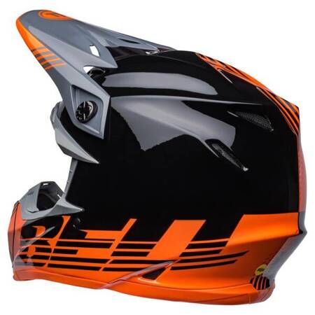 KASK BELL MOTO-9 MIPS LOUVER BLACK/ORANGE