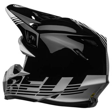 KASK BELL MOTO-9 MIPS LOUVER BLACK/WHITE