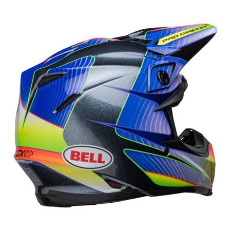 KASK BELL MOTO-9S FLEX PRO CIRCUIT 23 SILVER METALLIC FLAKE