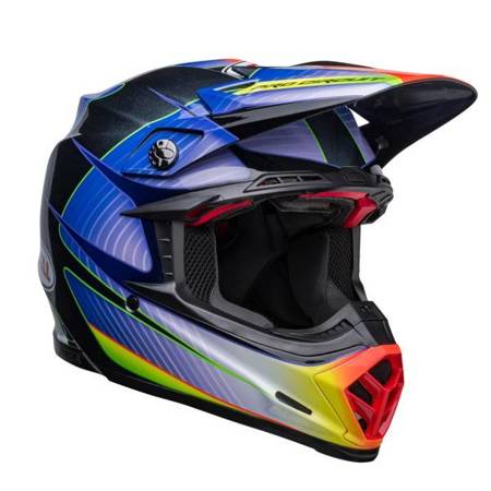 KASK BELL MOTO-9S FLEX PRO CIRCUIT 23 SILVER METALLIC FLAKE