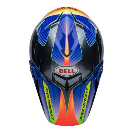 KASK BELL MOTO-9S FLEX PRO CIRCUIT 23 SILVER METALLIC FLAKE