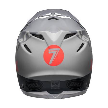 KASK BELL MOTO-9S FLEX SEVEN VANGUARD MATTE CHARCOAL/ORANGE