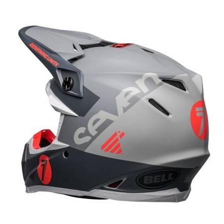 KASK BELL MOTO-9S FLEX SEVEN VANGUARD MATTE CHARCOAL/ORANGE