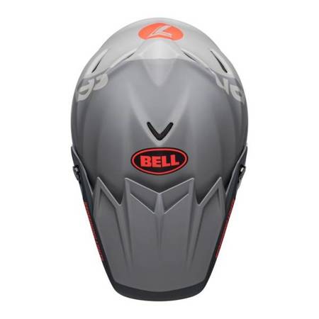 KASK BELL MOTO-9S FLEX SEVEN VANGUARD MATTE CHARCOAL/ORANGE