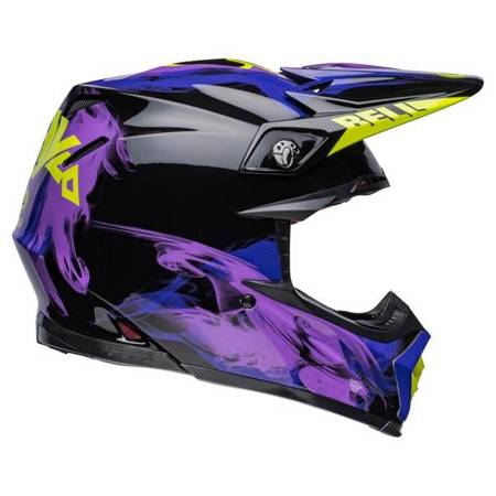 KASK BELL MOTO-9S FLEX SLAYCO BLACK/PURPLE