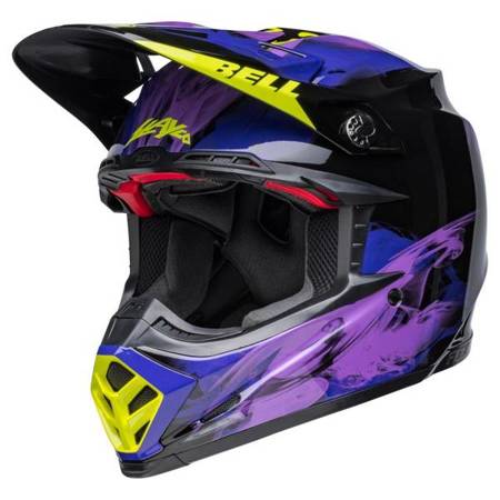 KASK BELL MOTO-9S FLEX SLAYCO BLACK/PURPLE