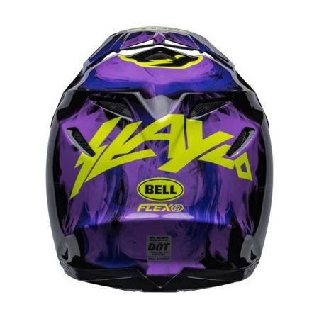 KASK BELL MOTO-9S FLEX SLAYCO BLACK/PURPLE