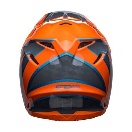 KASK BELL MOTO-9S FLEX SPRITE ORANGE/GREY