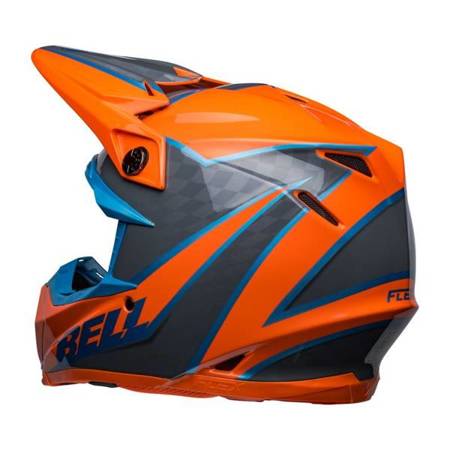 KASK BELL MOTO-9S FLEX SPRITE ORANGE/GREY