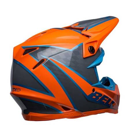 KASK BELL MOTO-9S FLEX SPRITE ORANGE/GREY