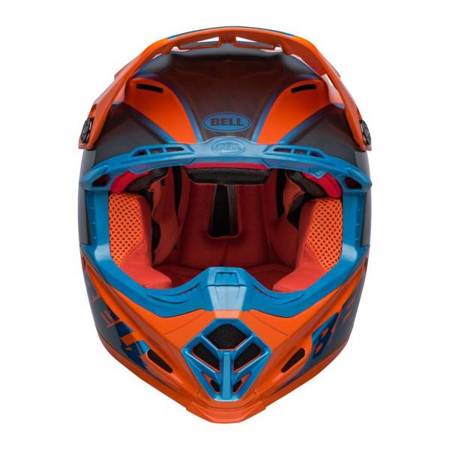 KASK BELL MOTO-9S FLEX SPRITE ORANGE/GREY