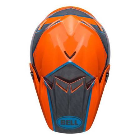 KASK BELL MOTO-9S FLEX SPRITE ORANGE/GREY