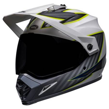 KASK BELL MX-9 ADVENTURE MIPS DALTON WHITE/HI-VIZ YELLOW