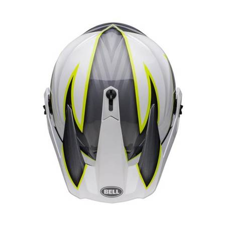 KASK BELL MX-9 ADVENTURE MIPS DALTON WHITE/HI-VIZ YELLOW