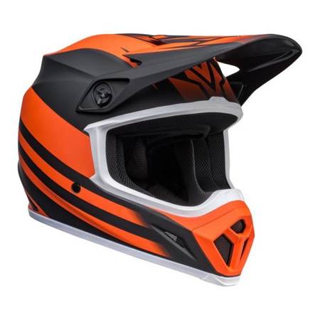 KASK BELL MX-9 MIPS DISRUPT MATTE BLACK/ORANGE