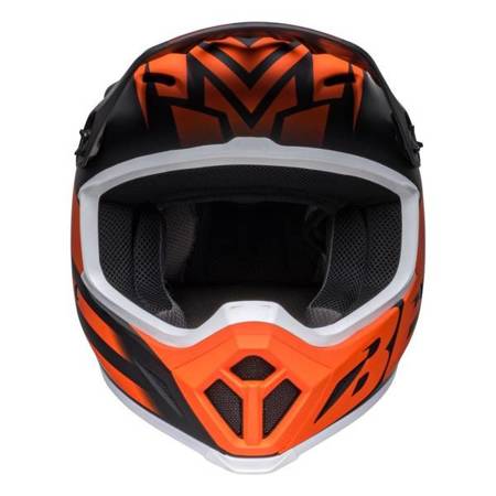 KASK BELL MX-9 MIPS DISRUPT MATTE BLACK/ORANGE