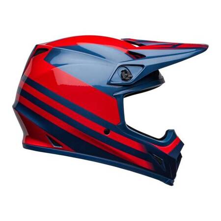 KASK BELL MX-9 MIPS DISRUPT TRUE BLUE/RED