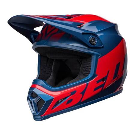 KASK BELL MX-9 MIPS DISRUPT TRUE BLUE/RED