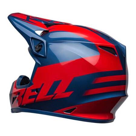 KASK BELL MX-9 MIPS DISRUPT TRUE BLUE/RED