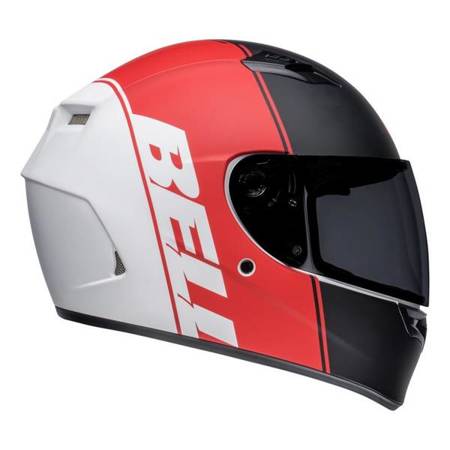 KASK BELL QUALIFIER ASCENT MATTE BLACK/RED