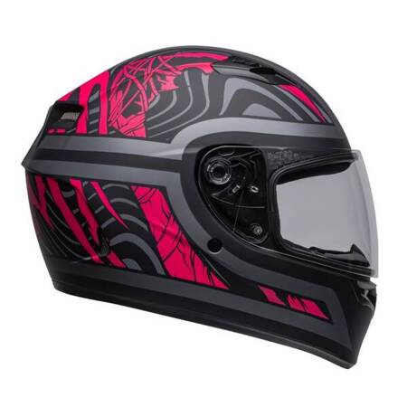 KASK BELL QUALIFIER REBEL MATTE BLACK/PINK