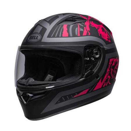 KASK BELL QUALIFIER REBEL MATTE BLACK/PINK