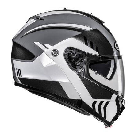 KASK HJC C91N KAON BLACK/WHITE