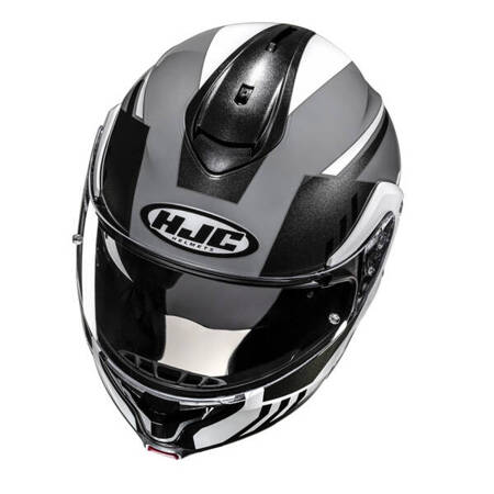 KASK HJC C91N KAON BLACK/WHITE