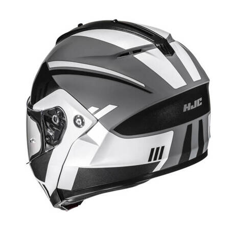 KASK HJC C91N KAON BLACK/WHITE