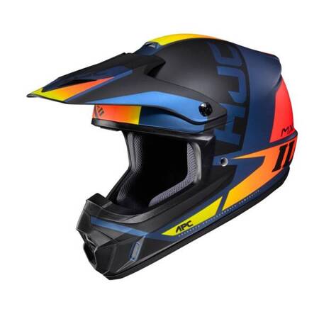 KASK HJC CS-MX II CREED BLACK/BLUE/ORANGE