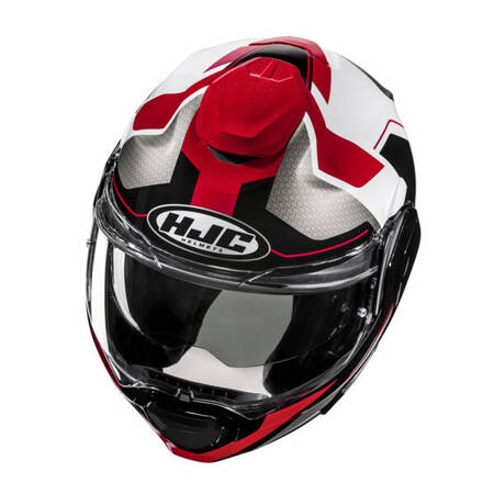 KASK HJC F100 BIOS RED/BLACK