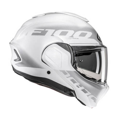 KASK HJC F100 HETAL WHITE