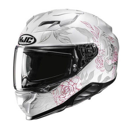 KASK HJC F71 ELIZ WHITE/PINK