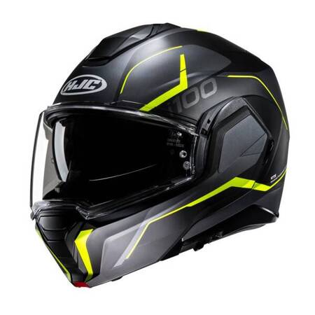 KASK HJC I100 LORIX BLACK/YELLOW