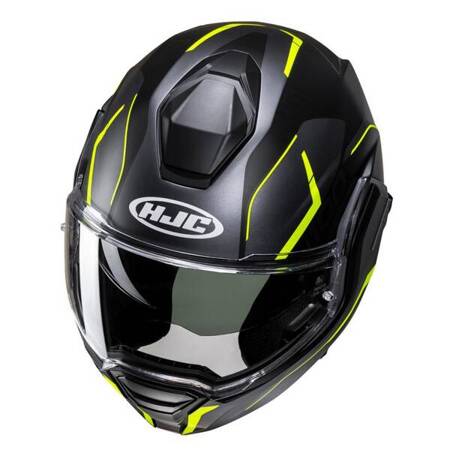 KASK HJC I100 LORIX BLACK/YELLOW