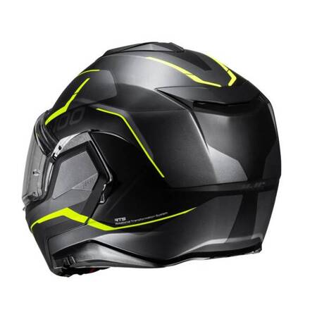 KASK HJC I100 LORIX BLACK/YELLOW