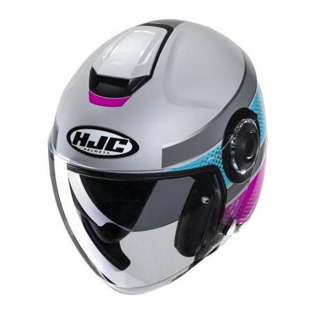 KASK HJC I40 TOLAN BLUE/PINK