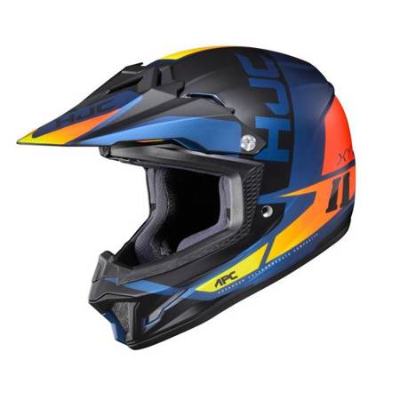 KASK HJC JUNIOR CL-XY II CREED BLUE/ORANGE