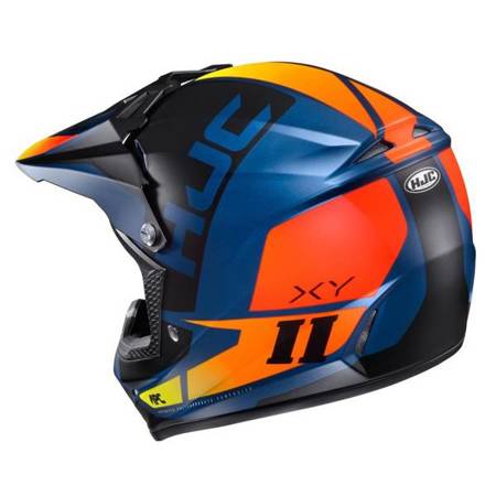 KASK HJC JUNIOR CL-XY II CREED BLUE/ORANGE