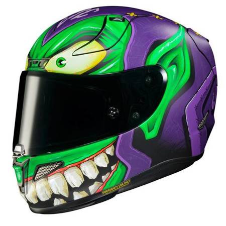 KASK HJC R-PHA-11 GREEN GOBLIN MARVEL GREEN/PURPLE