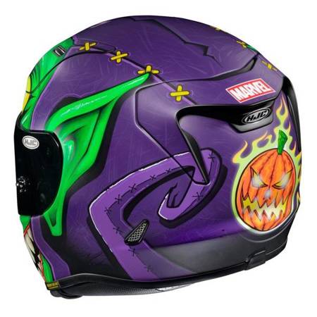 KASK HJC R-PHA-11 GREEN GOBLIN MARVEL GREEN/PURPLE