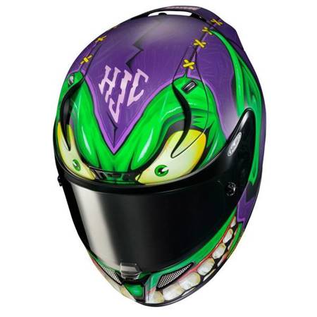 KASK HJC R-PHA-11 GREEN GOBLIN MARVEL GREEN/PURPLE