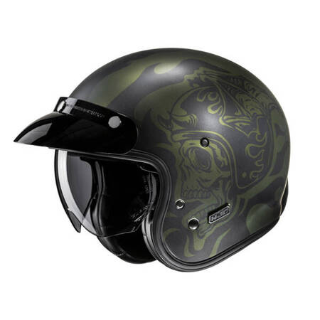 KASK HJC V31 FLAME BLACK