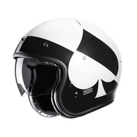 KASK HJC V31 KUZ BLACK/WHITE