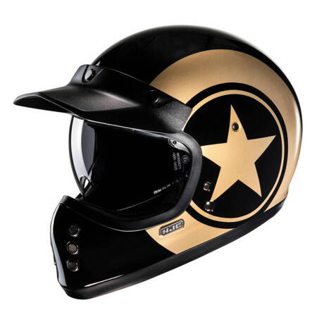 KASK HJC V60 NYX BLACK/GOLD