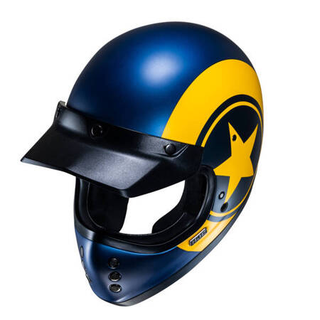 KASK HJC V60 NYX BLUE/YELLOW