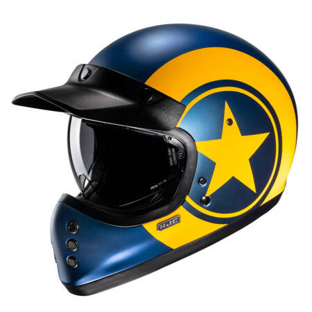 KASK HJC V60 NYX BLUE/YELLOW