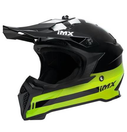 KASK IMX FMX-02 BLACK/FLUO YELLOW/WHITE GLOSS