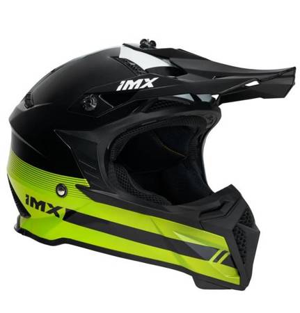 KASK IMX FMX-02 BLACK/FLUO YELLOW/WHITE GLOSS