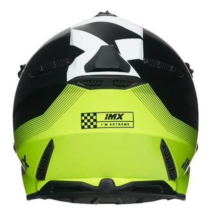 KASK IMX FMX-02 BLACK/FLUO YELLOW/WHITE GLOSS